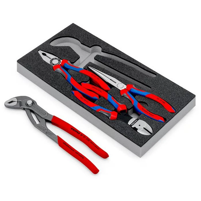Knipex Zangenset 00 20 01 V15 Basic, 4 Zangen 2 Knipex Zangenset 00 20 01 V15 Basic, 4 Zangen – Bild 2