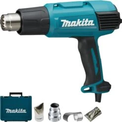 Makita Heißluftpistole Heißluftgebläse HG6031VK, Mit Temperatureinstellung, 1800 Watt