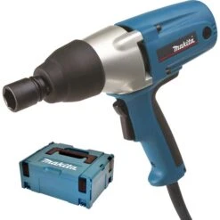 Makita Schlagschrauber TW0350J, 350Nm, 400 W, Mit Steckschlüssel Und Koffer